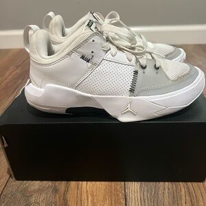 { jordan } Jordan One Take 5 "White/Arctic Punch/Black" Grade School Boys' Shoe